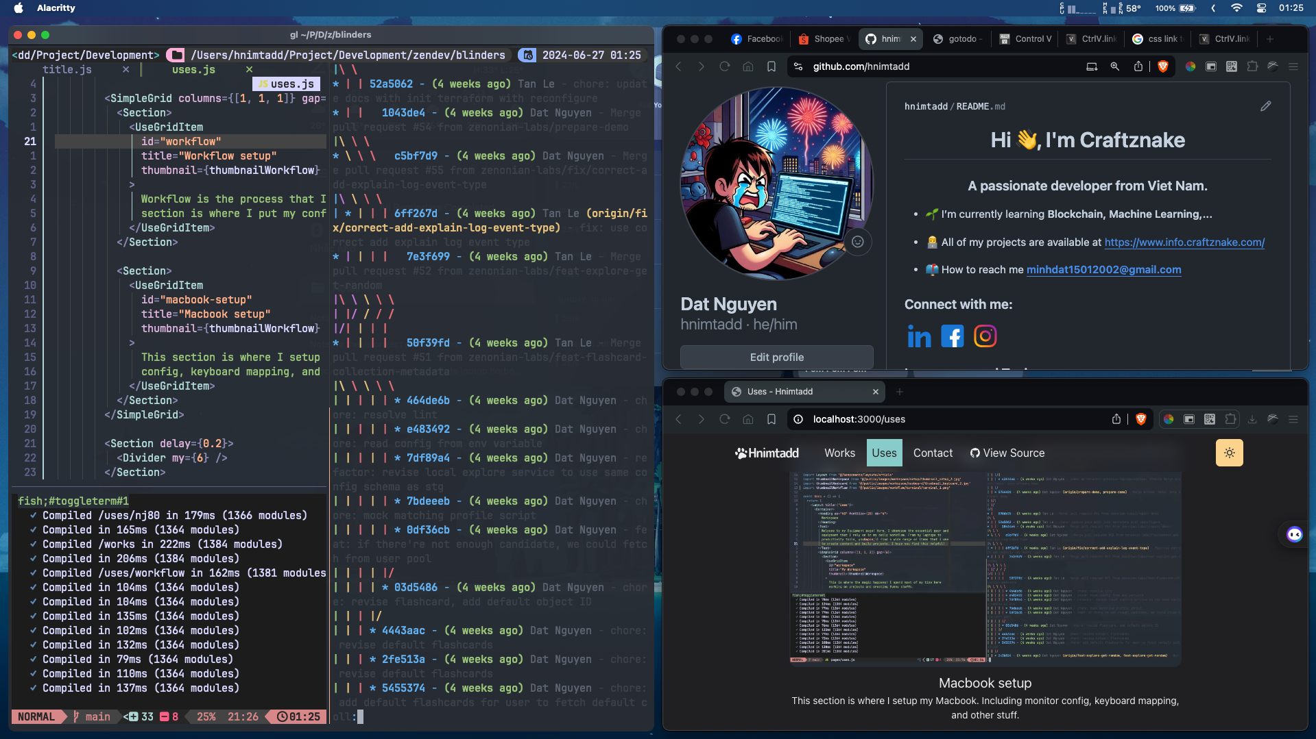 Desktop environment overview